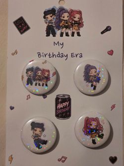 Birthday Klop deamon Hunter Pins