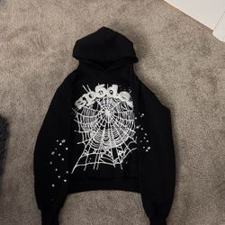 Black Spider Hoodie Size Medium 