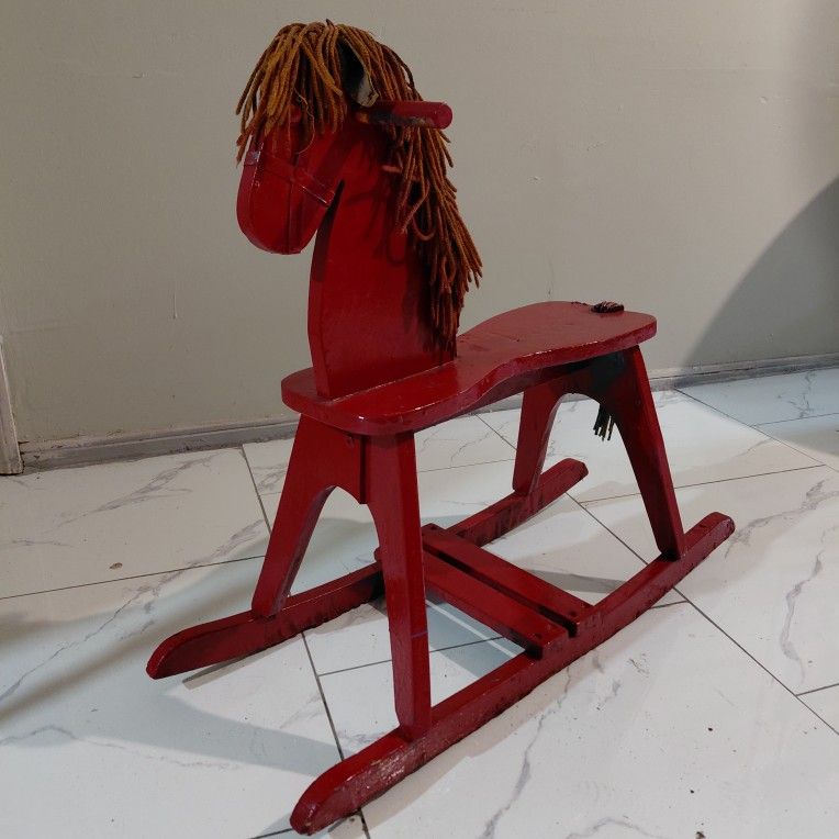 Storkville Vintage Rocking Horse
