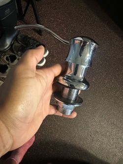 Chrome Soap Dispenser Pump Head