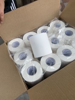 Paper 24 rolls for box $8