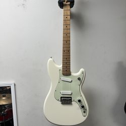 Used 2017 Fender Player Duo-sonic Arctic White Maple 