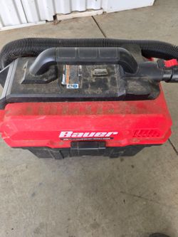Bauer 20V 3.5 Gallon Wet/Dry Portable Vacuum(Tool only)