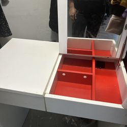 Small White Desk 