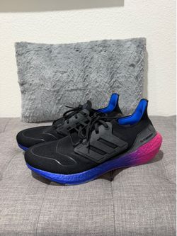 adidas UltraBoost 22 “Black Lucid Blue Gradient” Size 13 Men’s
