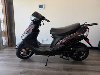 Brand new moped