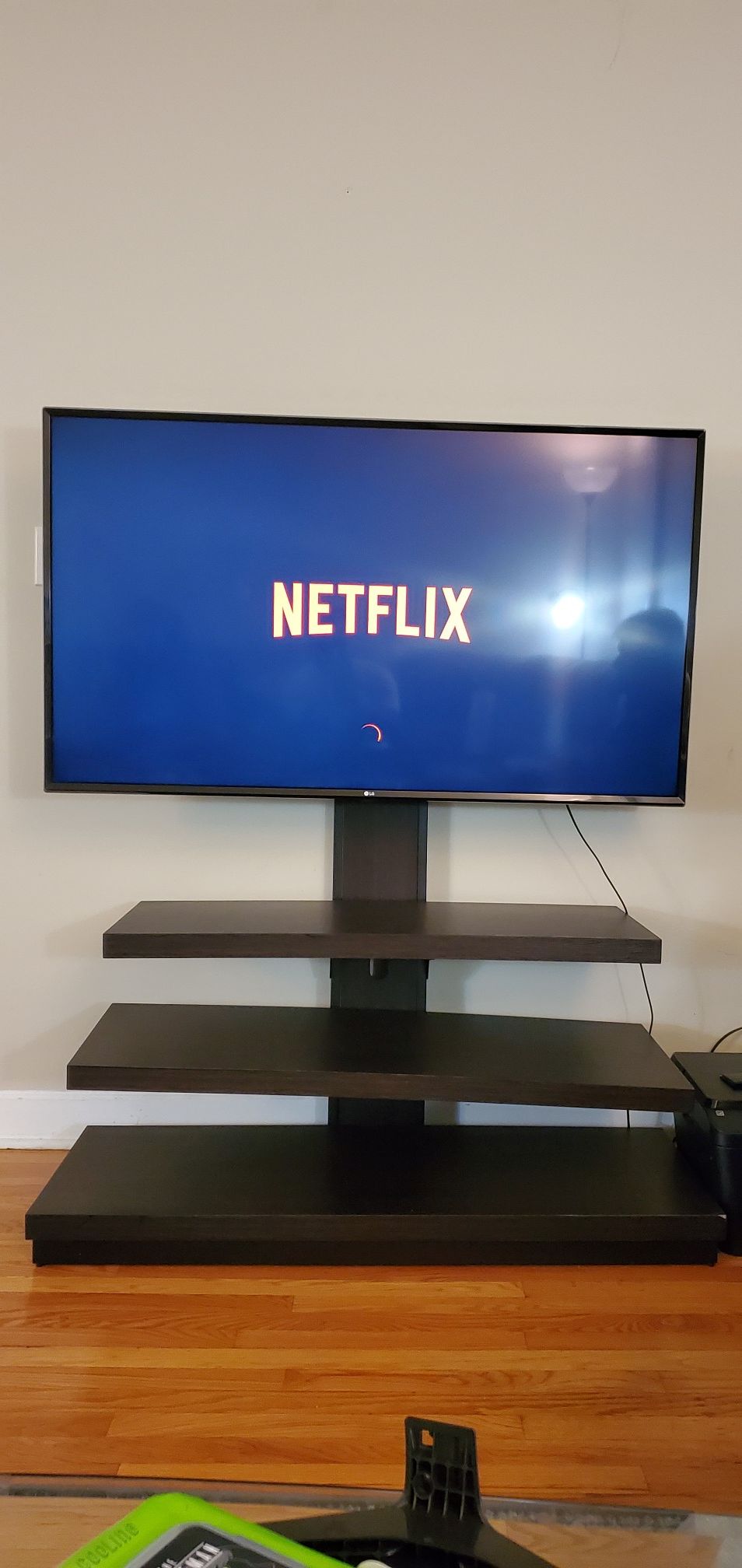 TV Stand with built in Metal mount