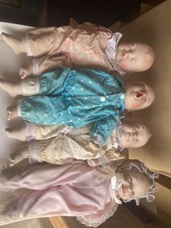 Vintage Porcelain Dolls