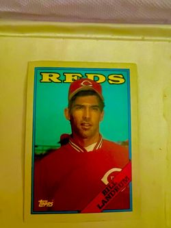Bill landrium # 42 Topps collector card ( mint shape )
