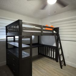 Bunker Bed For kids With Mattress