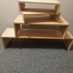 Store Display Wooden Stands 