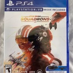 New - Sealed - PS4 - Star Wars Squadrons - Video game