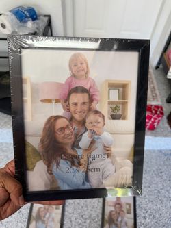 Set of 3 Brand New Black Picture Frames 8x10 - Never Used