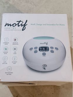Motif Luna Double Electric Breast Pump, Rechargeable, Portable