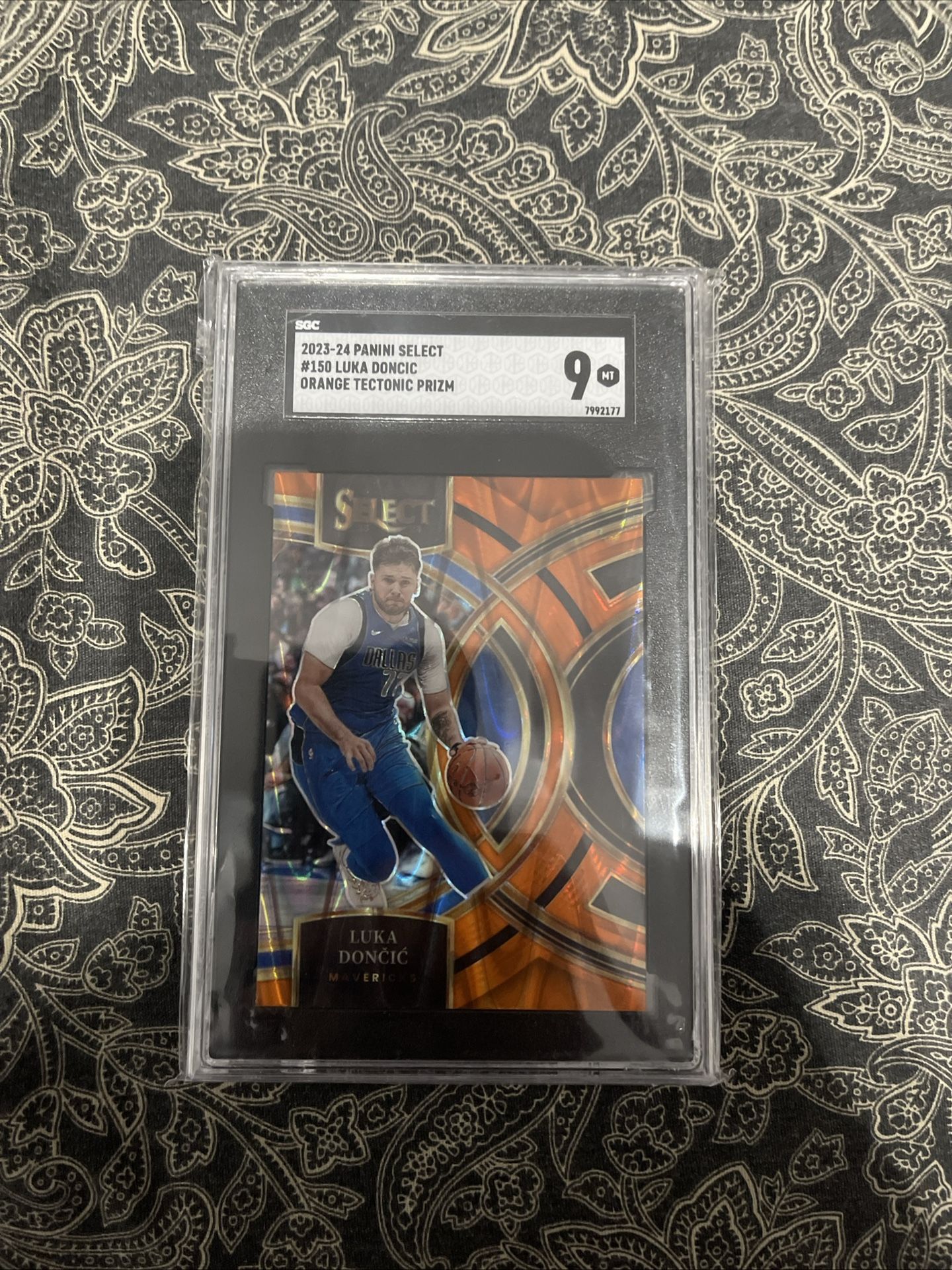 2023 24 Panini Select Luka Doncic Orange Tectonic Prizm Dallas Mavericks #150,All Products : American Fashion Style Bags On Sale