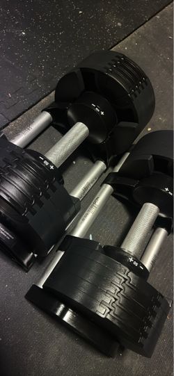NÜOBELL 50LB Adjustable Dumbbells