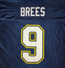 Vintage Drew Brees San Diego Chargers #9 Jersey XL Missing Tags