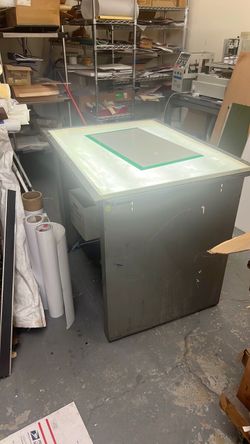 Nuarc light table 39” wide x 30”
