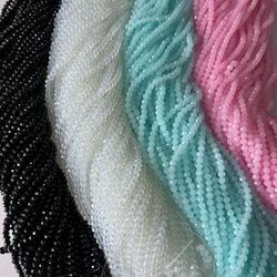 Faceted Rondelle Beads