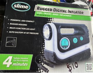 Digital inflator w/lamp