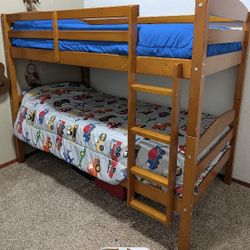 Bunk beds Wood Twin over Twin