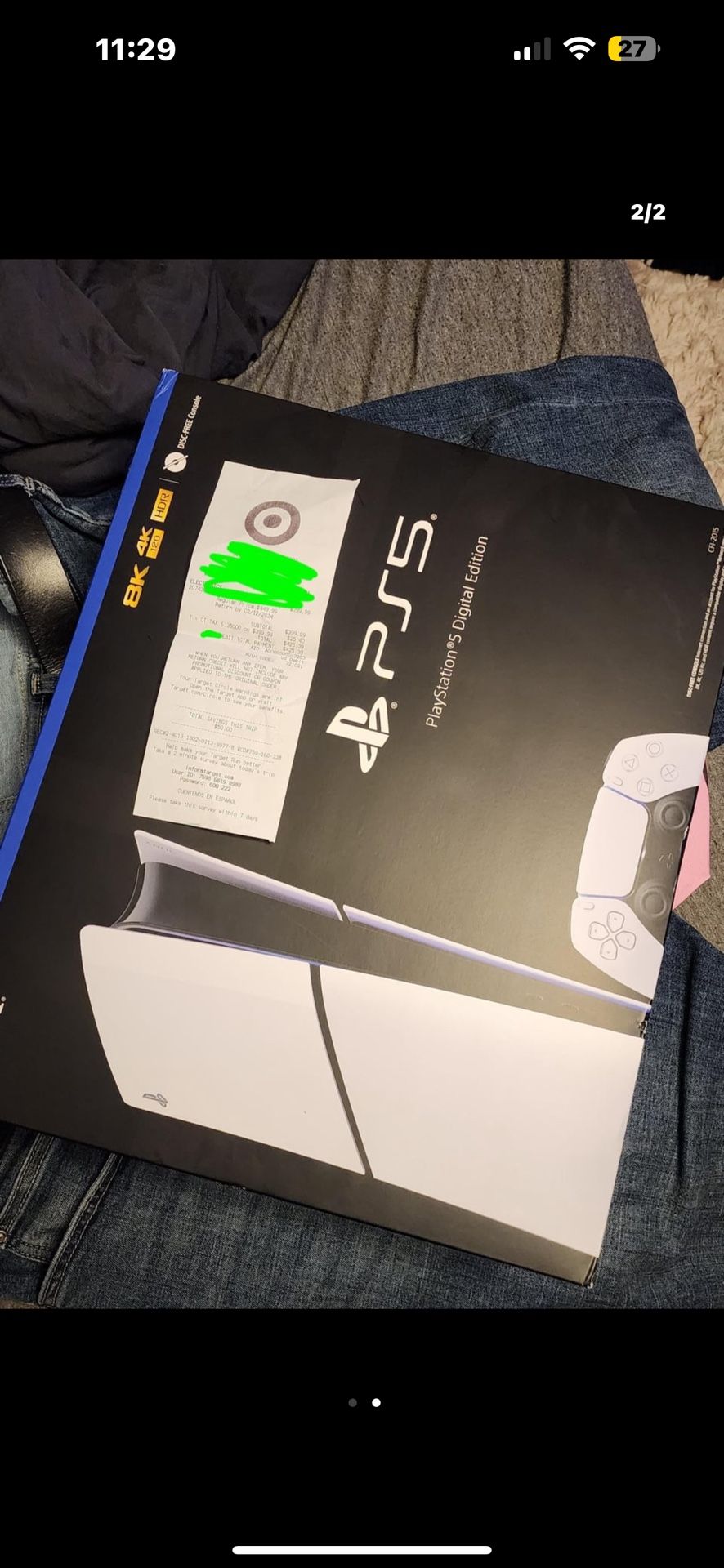 PS5 slim digital edition