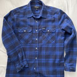 Brixton Flannel Sz Medium