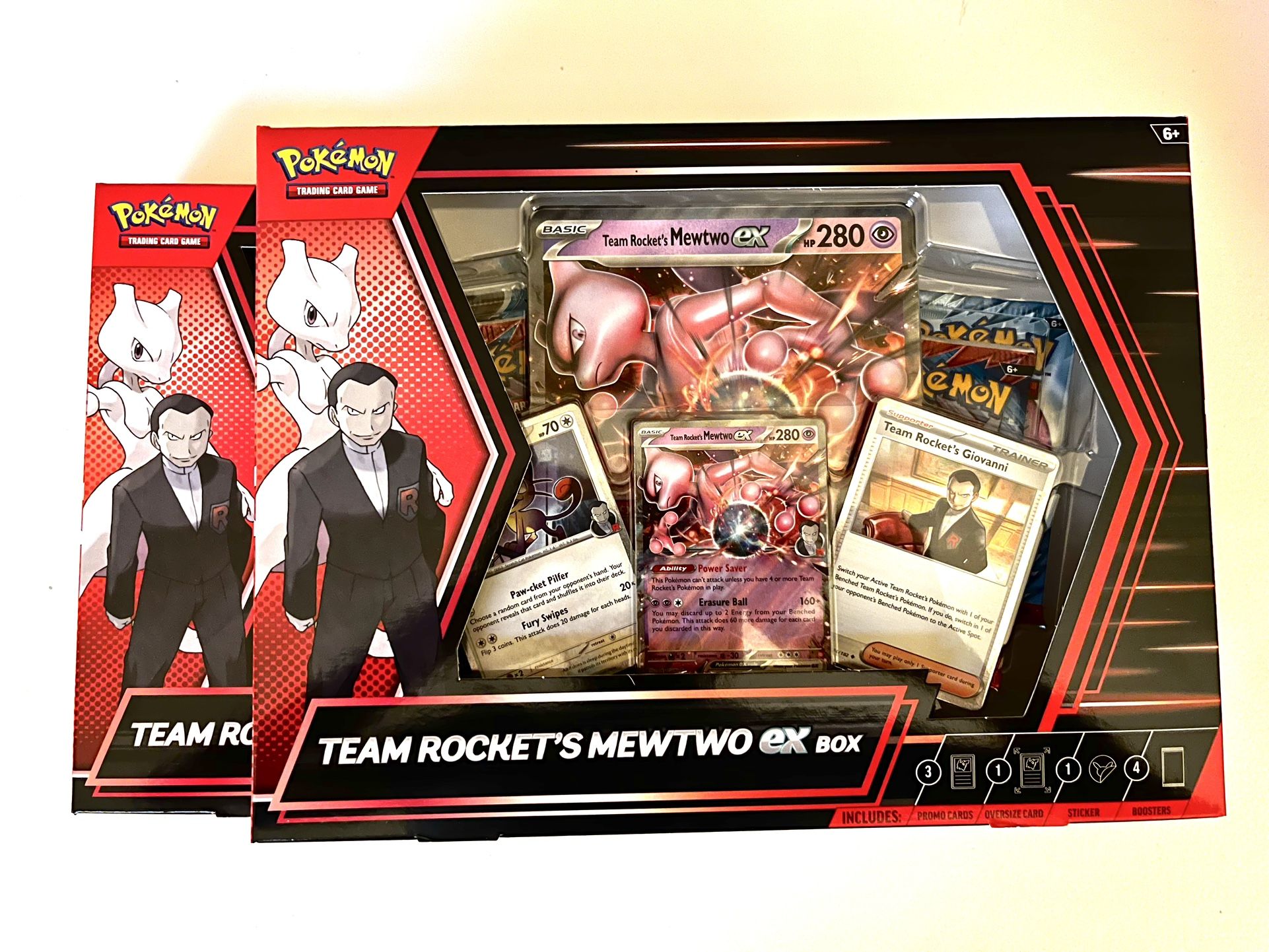 Pokemon Team Rocket’s Mewtwo Ex Box