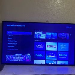 55” Sharp Roku TV