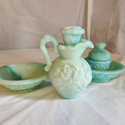 Vintage Milk Glass 