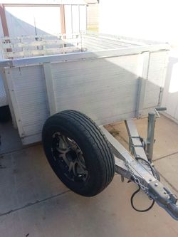 2022 Primo 5X8 Aluminum trailer