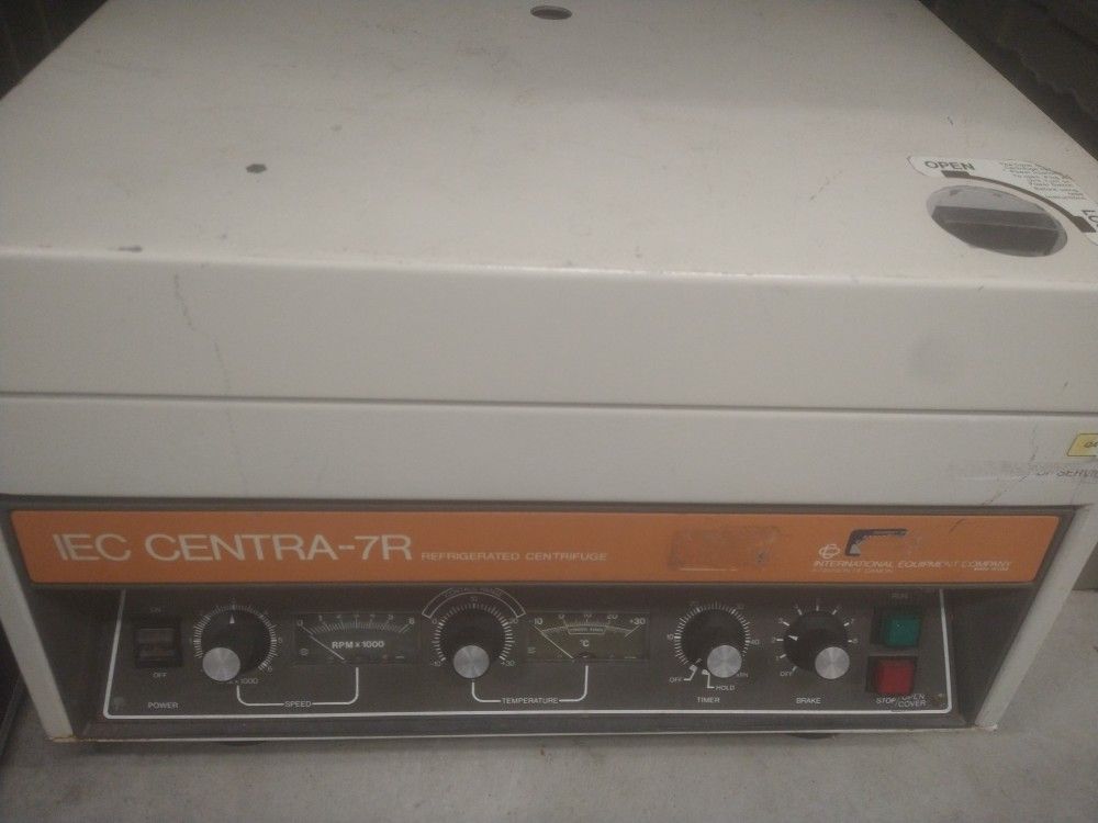 IEC Centra 7R Centrifuge Free Free Free