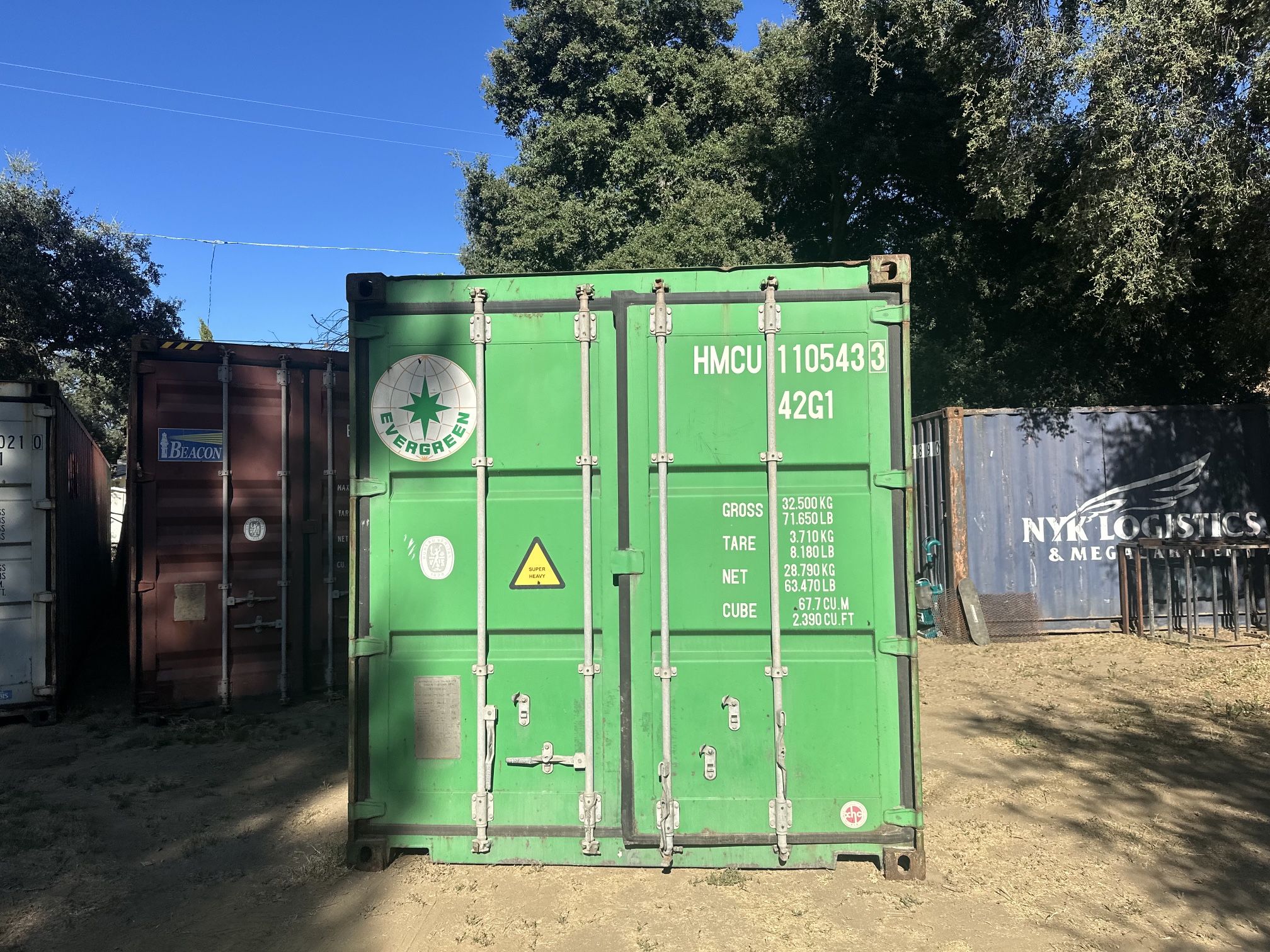 Storage Solution 40ft Cargo Worthy Containers