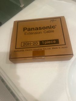 Panasonic extension cable - 20H-20. Matsushita.