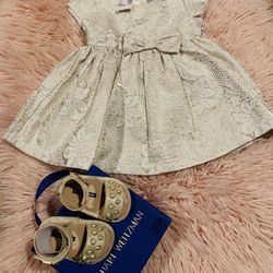 Baby Shoes & Dress