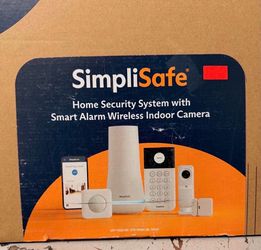 SimpliSafe Home Security System with Indoor Camera Brand New In Box
