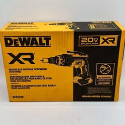 New DEWALT DCF630B 20V XR Drywall Screwgun (Tool Only)