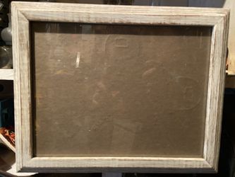Antique Distressed Solid Oak Picture Frames
