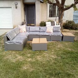 8-piece Patio Sofa Set Outdoor Patio Furniture Brand New Patio Couch Set 🆕🚎🚛🆕
