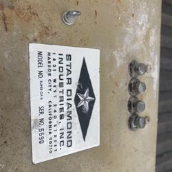 Lapidary / Rock Machine /Star Diamond  Cab Maker