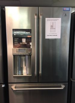 A GE café refrigerator