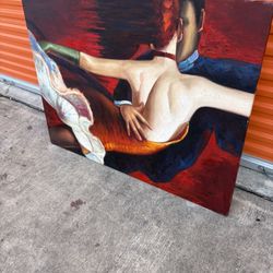 “The Tango “ Large Canvas Picture
