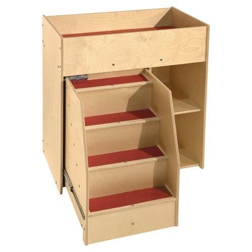 Wood Designs Contender Deluxe Diaper Changing Table