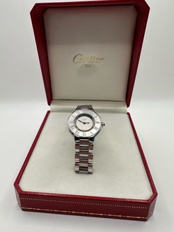 Cartier Must de Cartier 21 Stainless Steel Watch