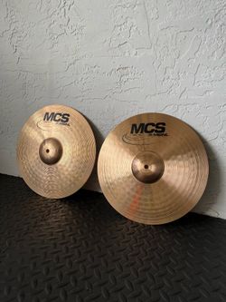 Meinl hi Hat cymbals 14”