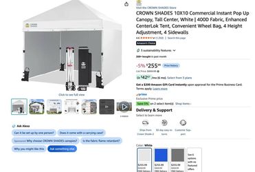 Instant Pop up Canopy/Tent