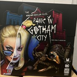The Arkham Asylum Files Panic In Gotham City