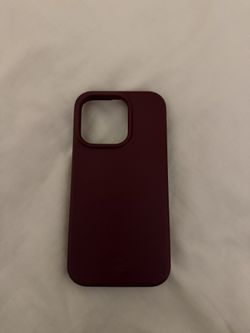 Burgundy iPhone 14 Pro Case