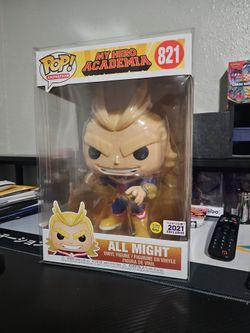 10" glow all might funko