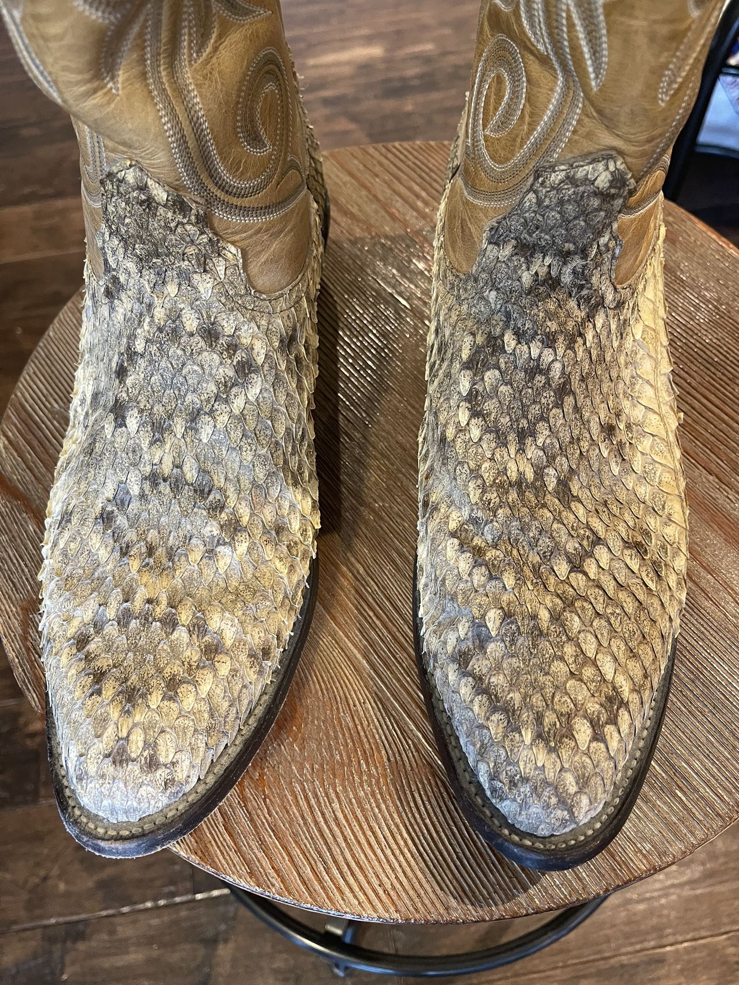 Western Diamondback Rattlesnake Boots